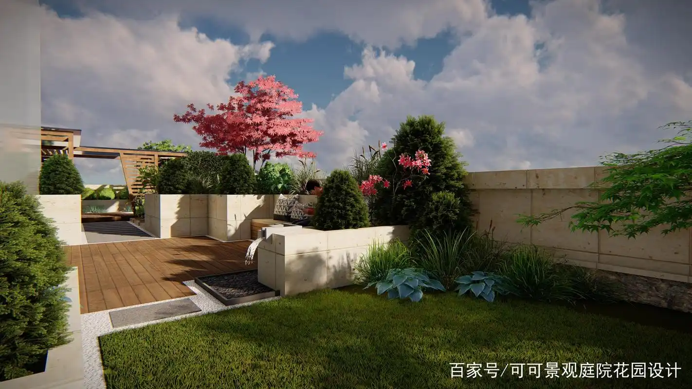 别墅花园设计:若有一方花园,造四季如画的风景,享惬意悠闲时光