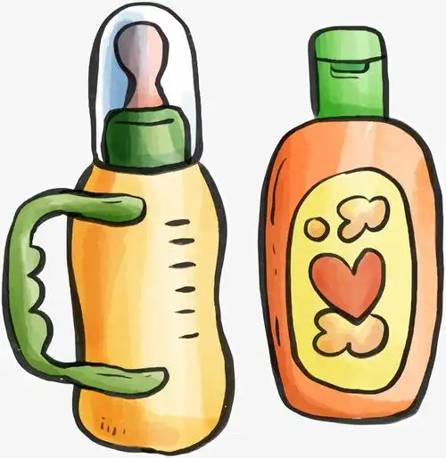 手绘婴儿生活用品