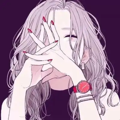 女生卡通头像高冷霸气 成熟帅气女生二次元头像 - 女生头像 - 潮人个