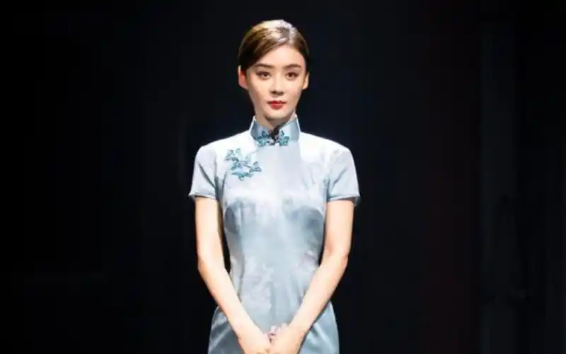 中国内地著名影视女演员袁姗姗小姐经典旗袍造型(1)