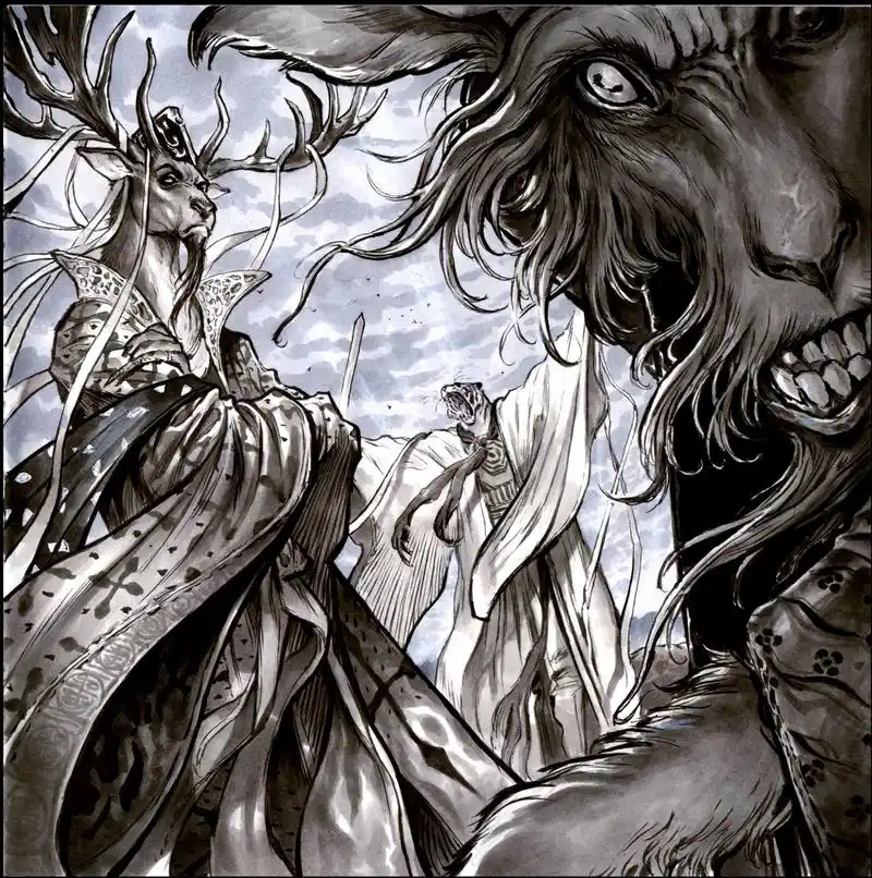 一组暗黑风格的《西游记》插画欣赏