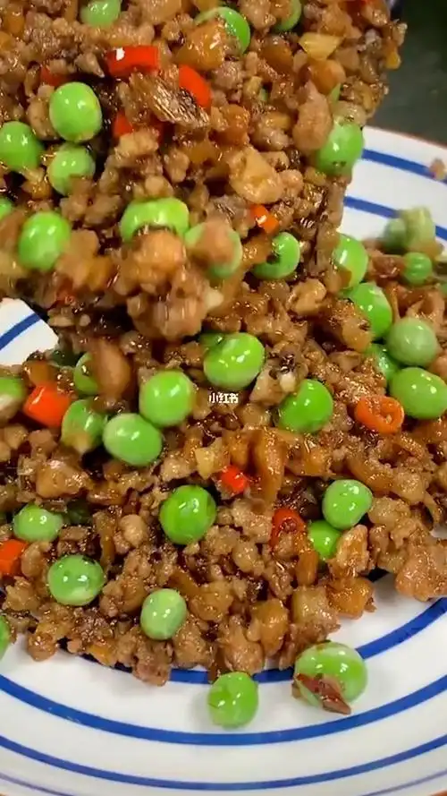 青豆炒外婆菜简单又好吃的家常菜