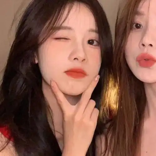 超好看的真人闺蜜头像