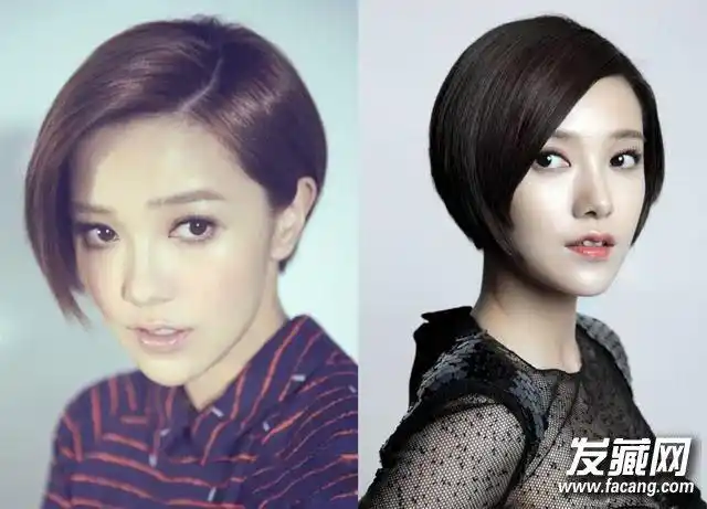 不同脸型适合短发全攻略 最新短发发型图片设计(4)