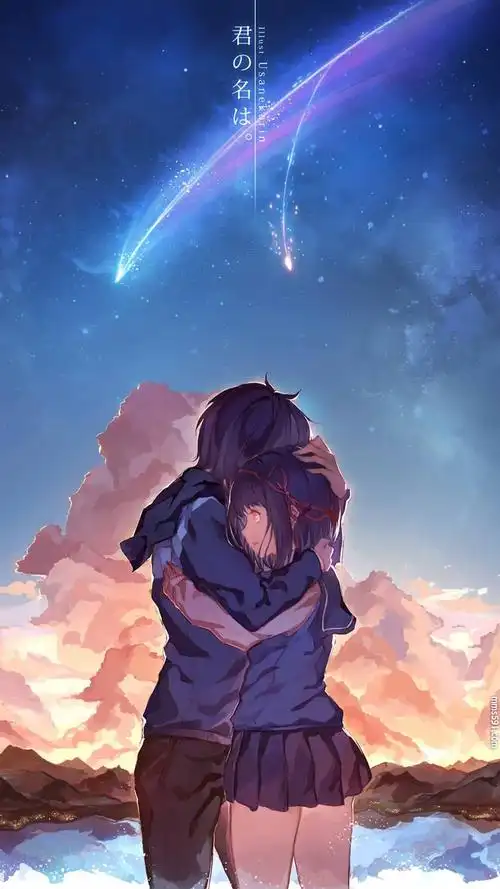 名字kimi no na wa女主角宫水三叶高清精美手机壁纸图片集1080竖屏(2)