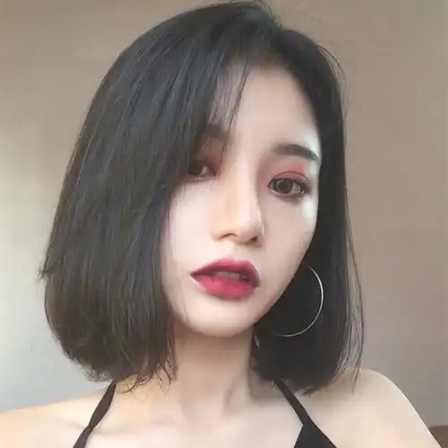 特价中分假发女短发 bobo头