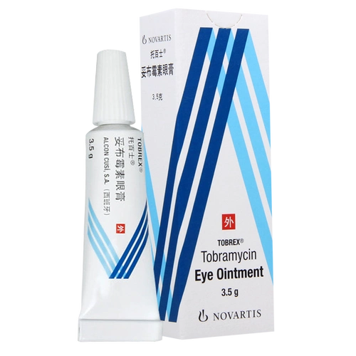 泰利必妥氧氟沙星眼膏35g1支盒用于治疗眼睑炎外睑腺炎泪囊炎结膜炎内