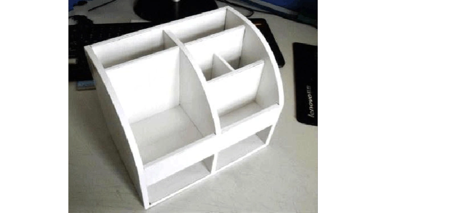 卡纸自制收纳盒