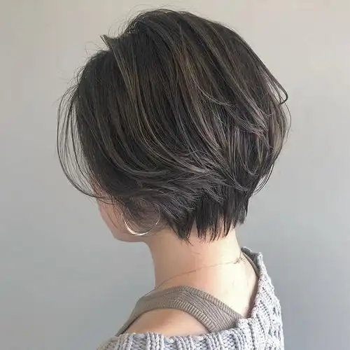 让小个子女生显高的短发 ,换个发型,让人过目不忘|短发|发型|小个子