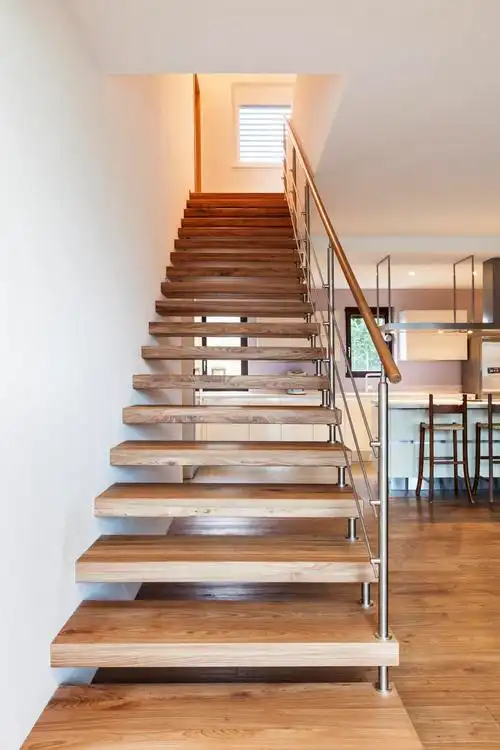 现代阁楼楼梯视图