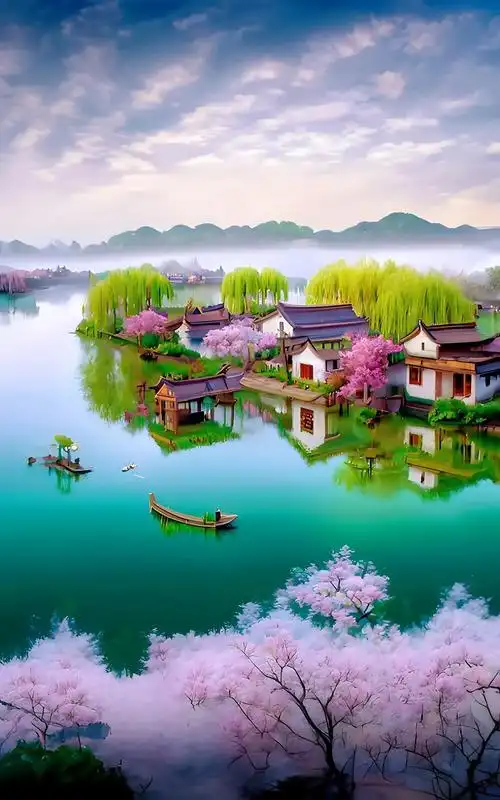 江南水乡,美如画