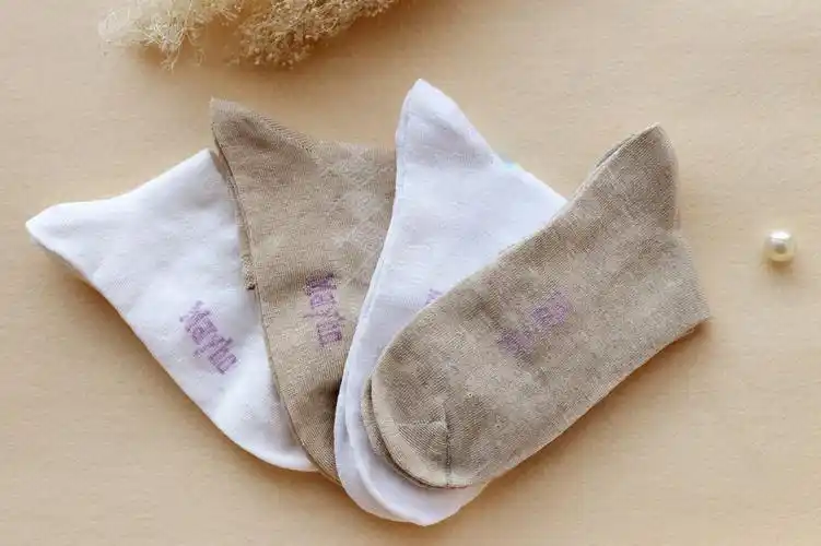 吸汗,除臭,抑菌 100%亚麻袜子,尽在亚麻网,www.yamaw.com