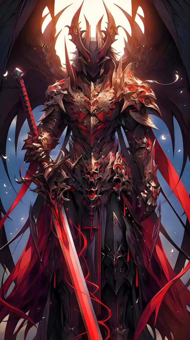 自创黑暗恶魔系列铠甲,既然有恶魔那就得用光明的力量来打败他!