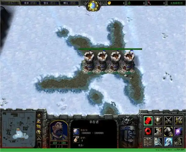 魔兽对抗地图 雪地反击 v4.