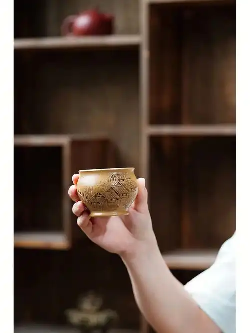 丁山杯王陈富才紫砂主人杯