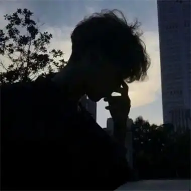 高级超强孤独感男头伤感男生真人动漫单人头像