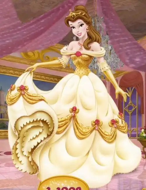 迪士尼公主美女与野兽之贝儿公主不打算来了解一下吗