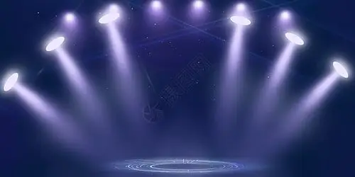舞台灯光背景图片