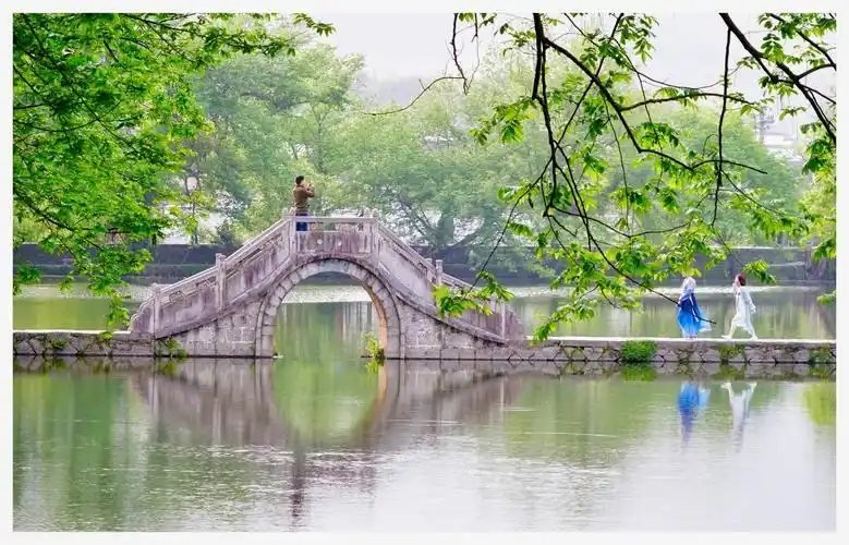 首发小桥流水景中景