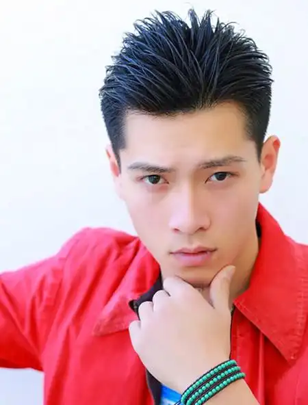 改良版小背头潮男发型图,背头图片,发型图片