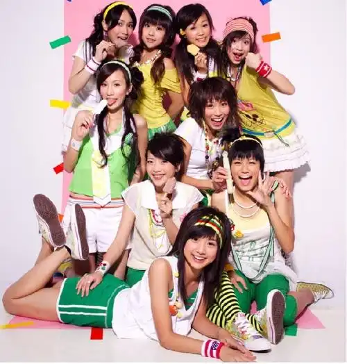 最后有九位美少女脱颖而出,组成"黑涩会美眉"成功出道.