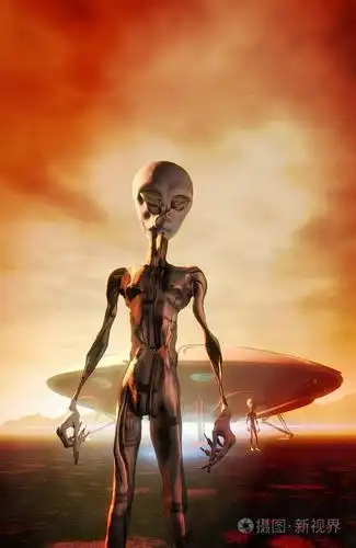 飞碟降落和灰色外星人