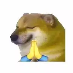 doge 拜托祈祷表情包_拜托_doge表情
