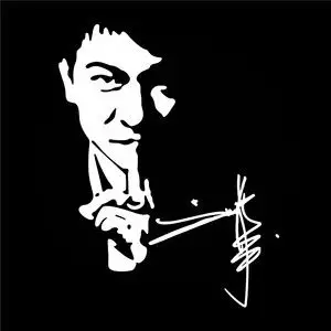 9013人付款天猫汽车摩托车反光车贴个性创意刘德华名人头像明星签名