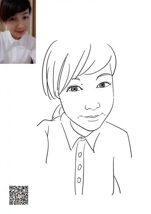 最简单的肖像画最简单的肖像画怎么画视频