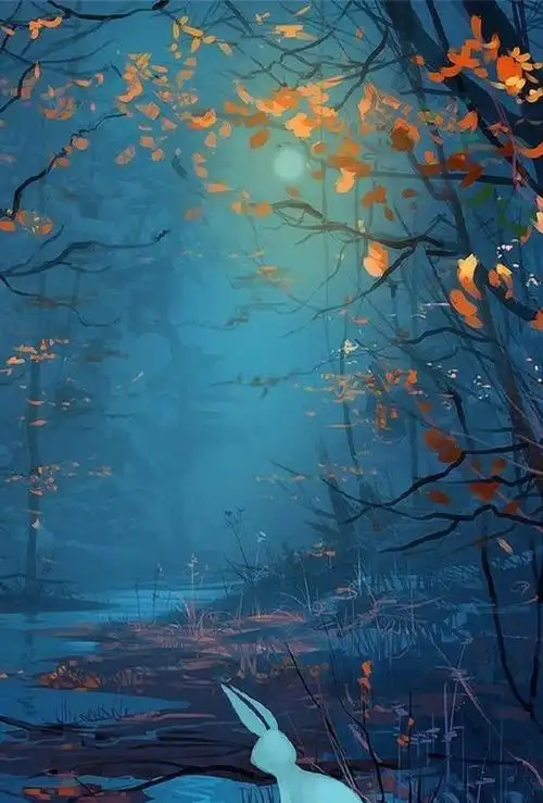 一组治愈系动漫风壁纸