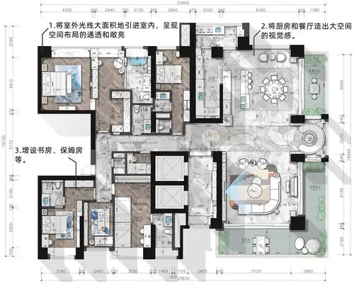 【莫川新作】壹方玖誉丨389m05顶级大平层,既绅士又有温度的家