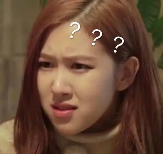 blackpink问号疑问就这不懂没懂