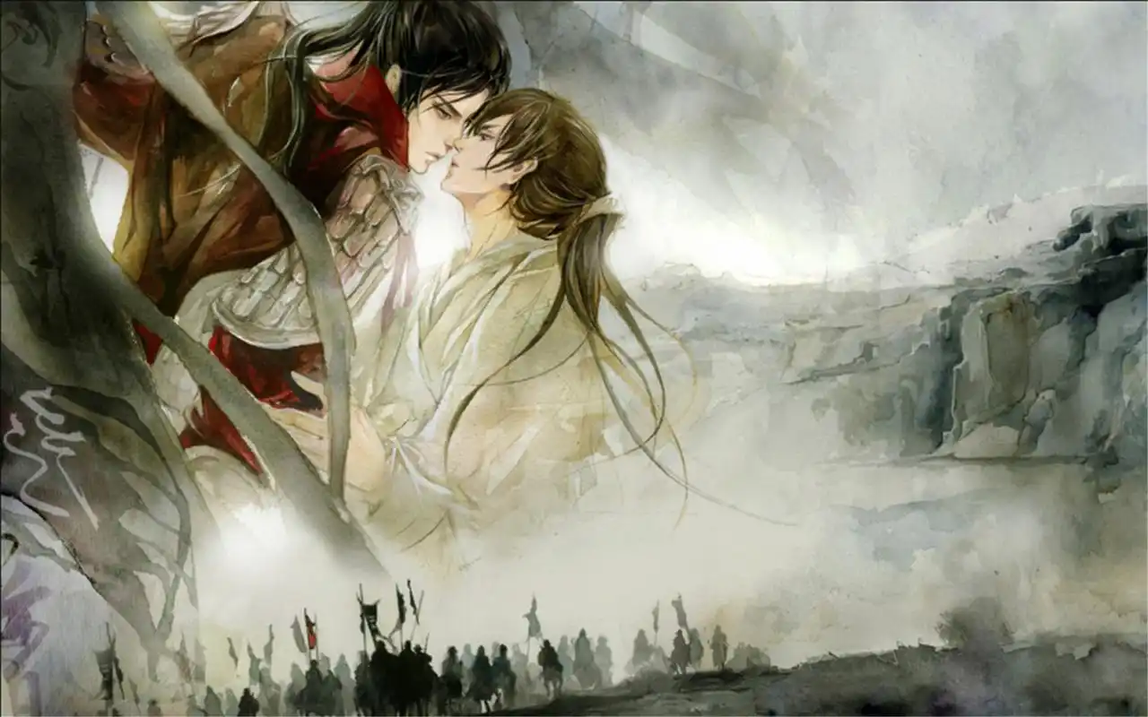 古装美女高清手绘桌面壁纸(二)高清大图预览1920x1200_卡通动漫下载