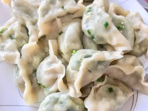 abby_lllll做的韭菜鸡蛋虾仁三鲜饺子