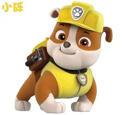 汪汪队阿奇简笔画头像