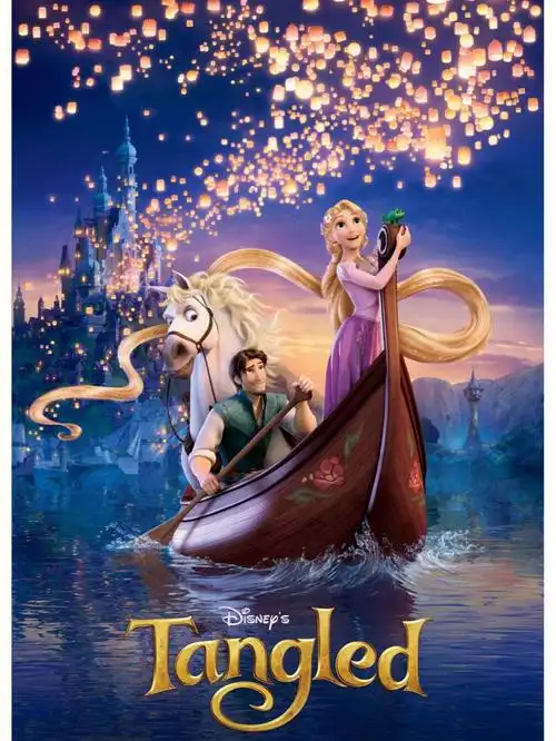 魔发奇缘长发公主rapunzel登场