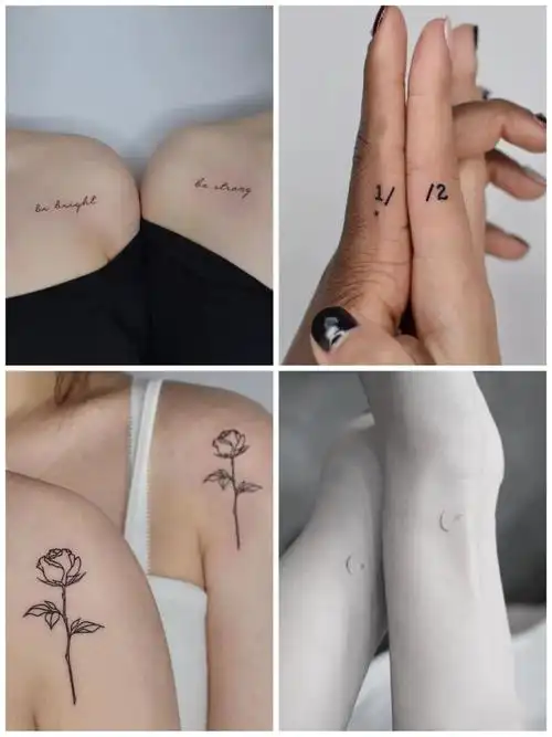 好看有意义的30组情侣纹身图片(5) - 纹身秀