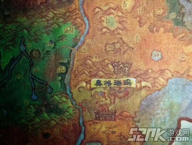 这才叫高大上 魔兽玩家自制艾泽拉斯地图墙纸