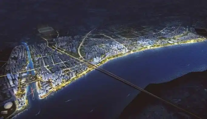 钱江新城二期城市设计深化总体鸟瞰图钱江新城二期规划结构图"转载请