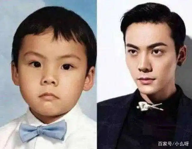 陈伟霆小时候好乖的样子