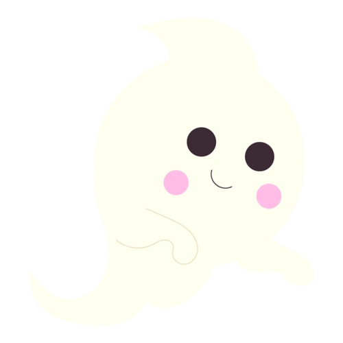 万圣节可爱幽灵图片-卡通万圣节可爱幽灵图片素材下载_懒人图库