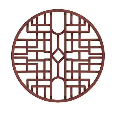 窗户古风卡通装饰国潮png素材