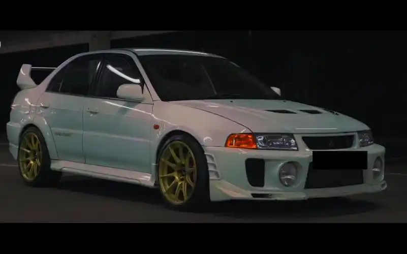 「jdm」拉力巅峰570匹的野生猛兽三菱evo 5.