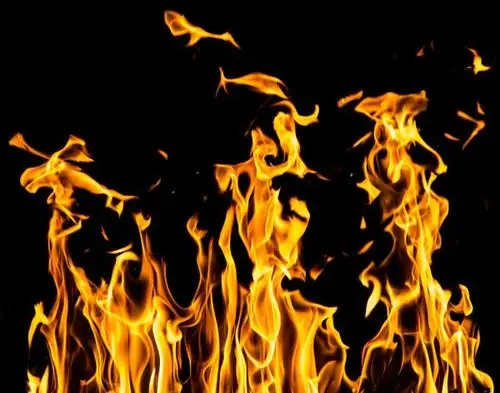 火焰,火,黑色背景,背景
