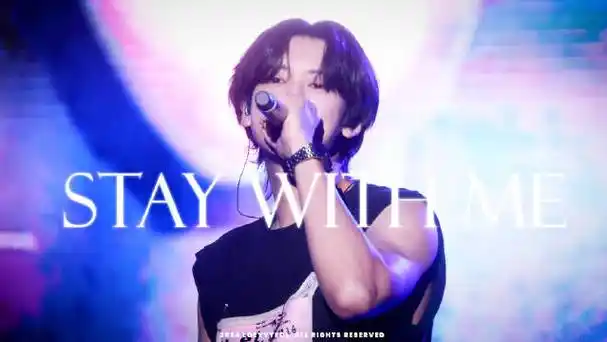 朴灿烈唱staywithme