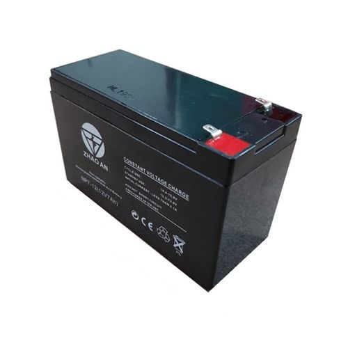 12v7ah蓄电池消防报警主机电梯应急安防门禁电池12v7a铅酸电瓶12v