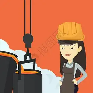 插画  |铸造厂的炼钢工人302175002插画  |铸造厂的工人302173594插画