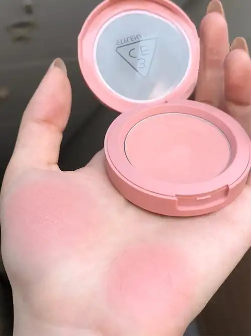 韩国3ce单色腮红液体rose beige蜜桃橘nudepeach晒红女delectable