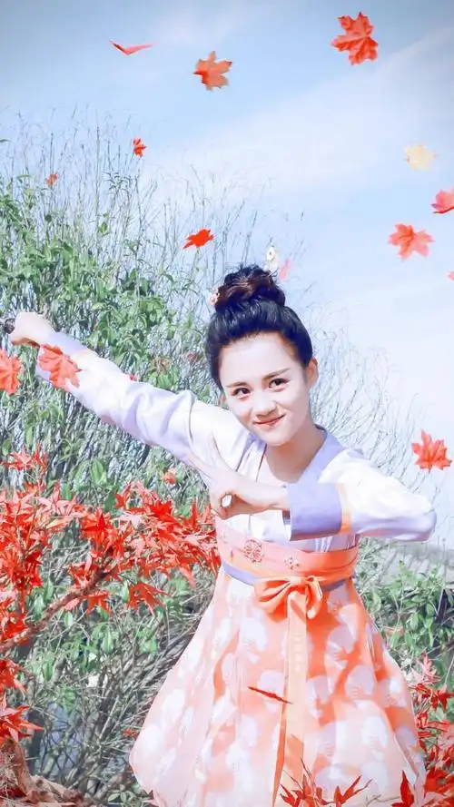 《颤抖吧阿部》安悦溪俏皮古装剧照美图