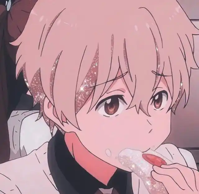 「第160期」动漫男头:呆萌可爱 粉色系 无水印男生头像